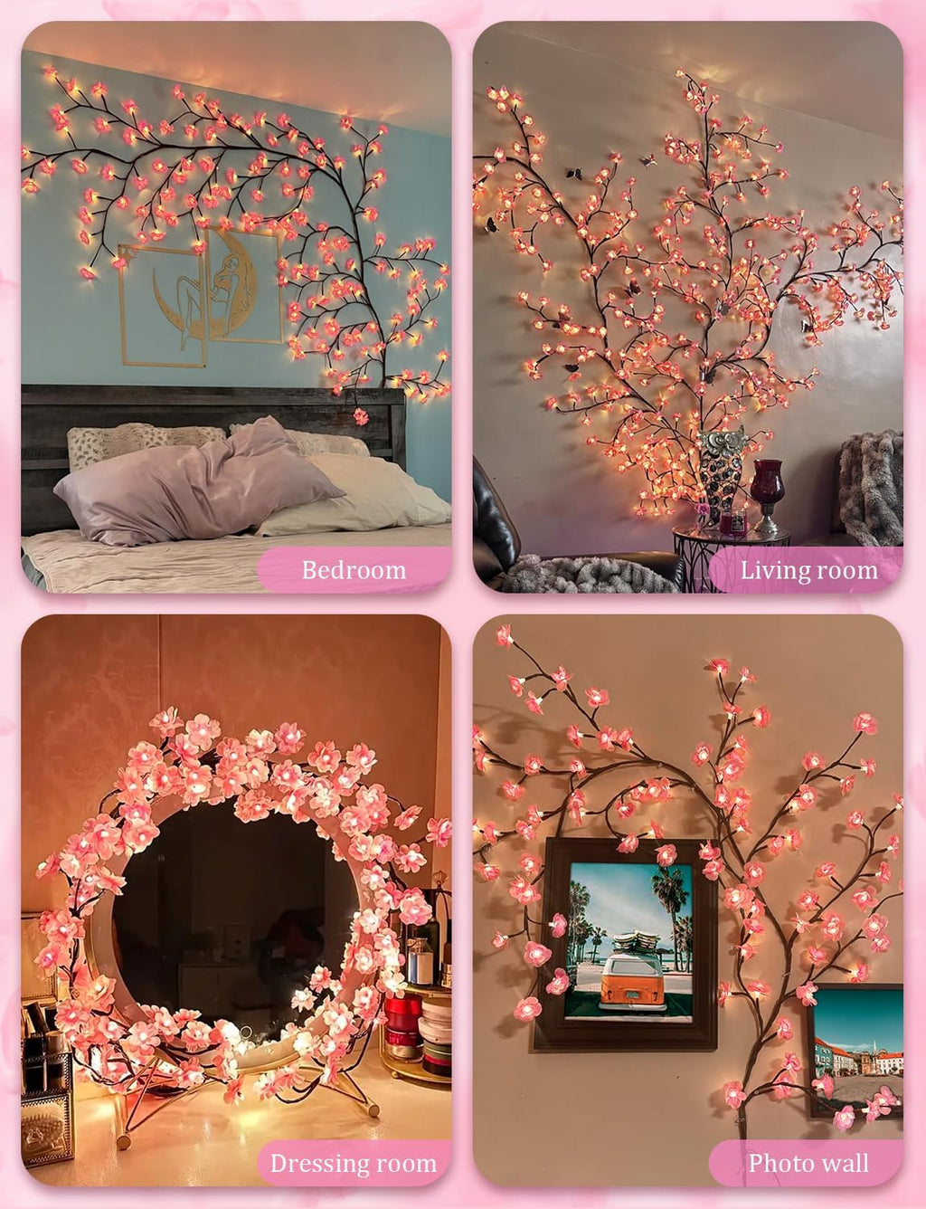 Japanese remote control cherry blossom branch light🌸