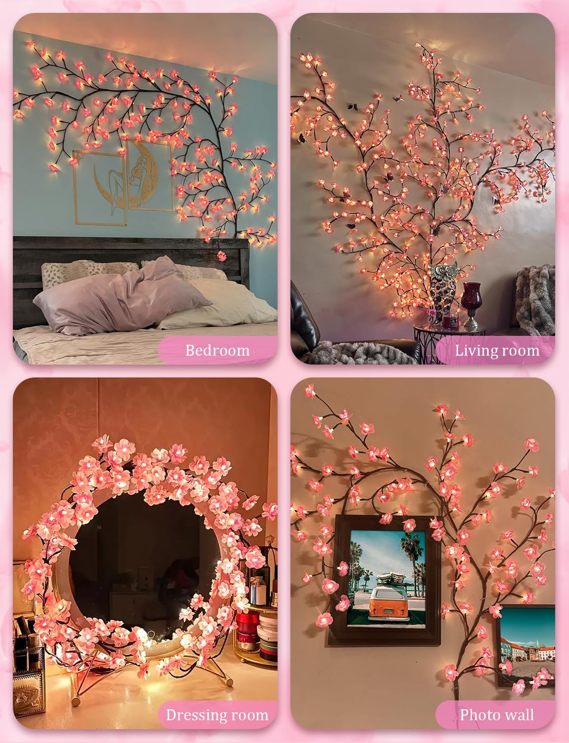 Japanese remote control cherry blossom branch light🌸