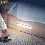 Smart led human body sensor rechargeable light