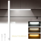 Smart led human body sensor rechargeable light