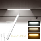 Smart led human body sensor rechargeable light